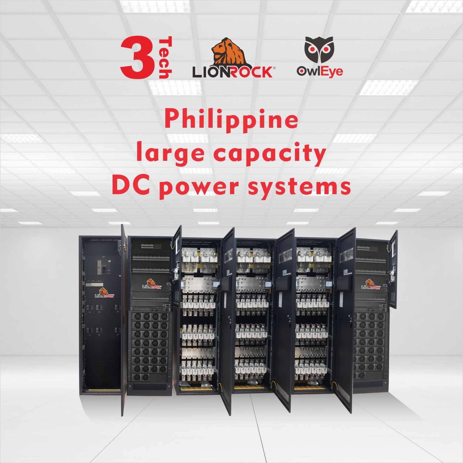 Philippine large capacity DC power systems,Projects,NEWS,3TECH