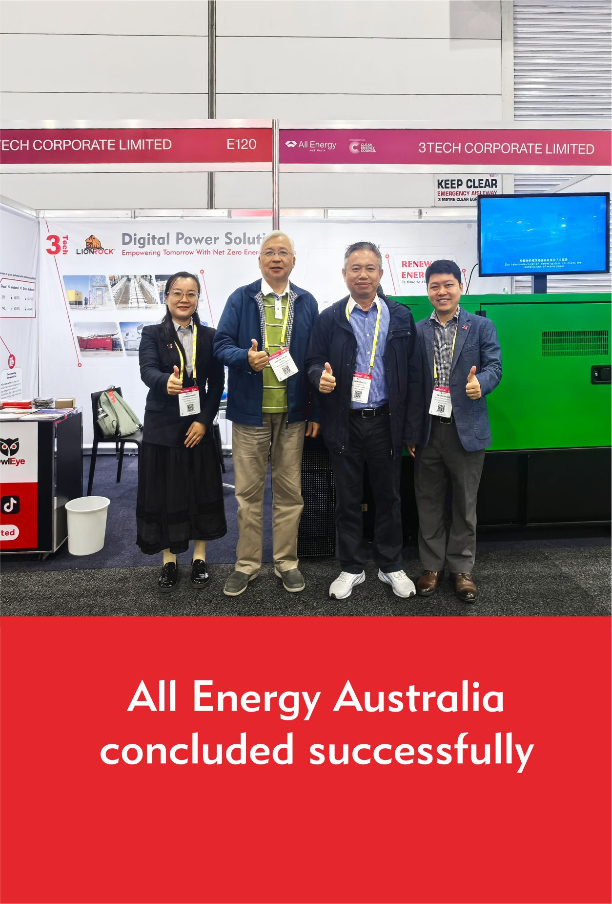 3TECH,LionRock,Telecom energy solutions,DataCage,Energy Cabinet Energy,Storage