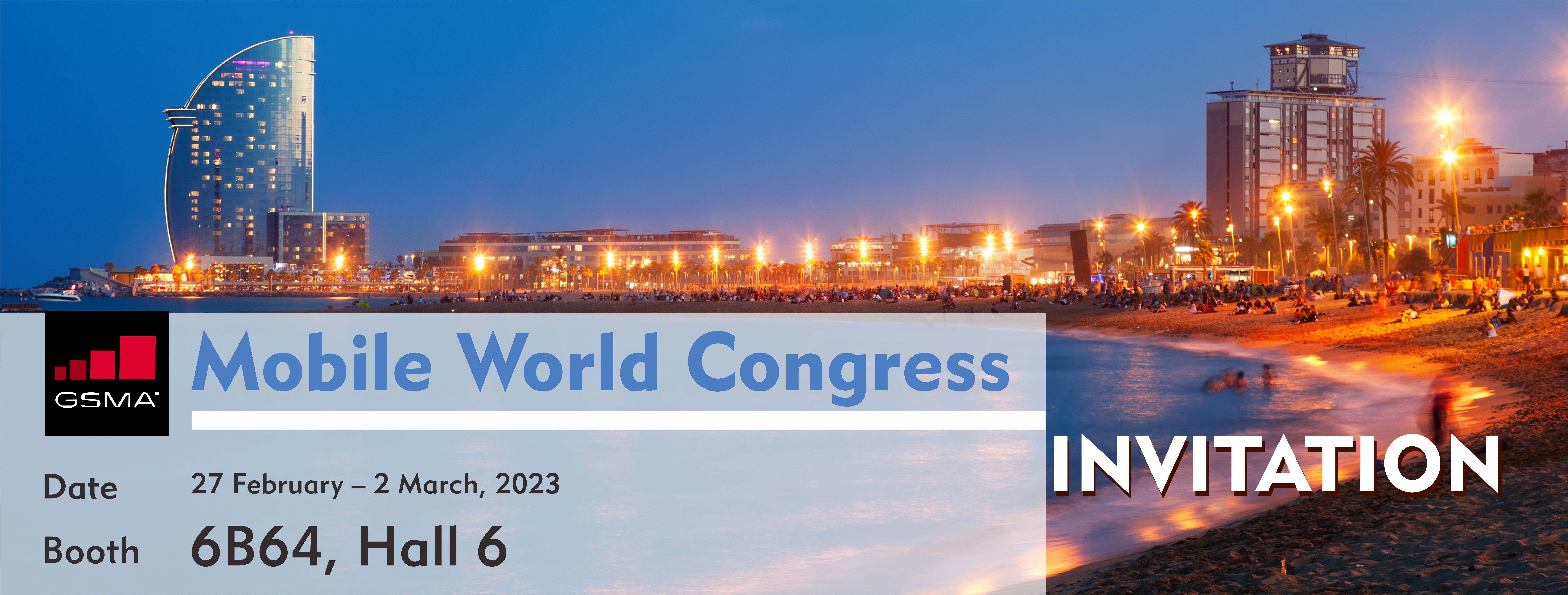 See you in MWC 2023,Coming Events,NEWS,3TECH